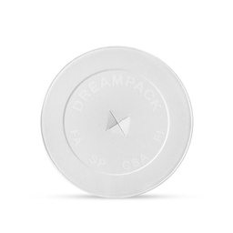 Tapa Papel para Vaso Bebida Fría 650 ml / 22 oz Sin Impresión
