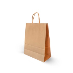 Bolsa de Papel Kraft Large con manija Sin Impresión