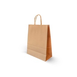 Bolsa de Papel Kraft Medium con manija Sin Impresión